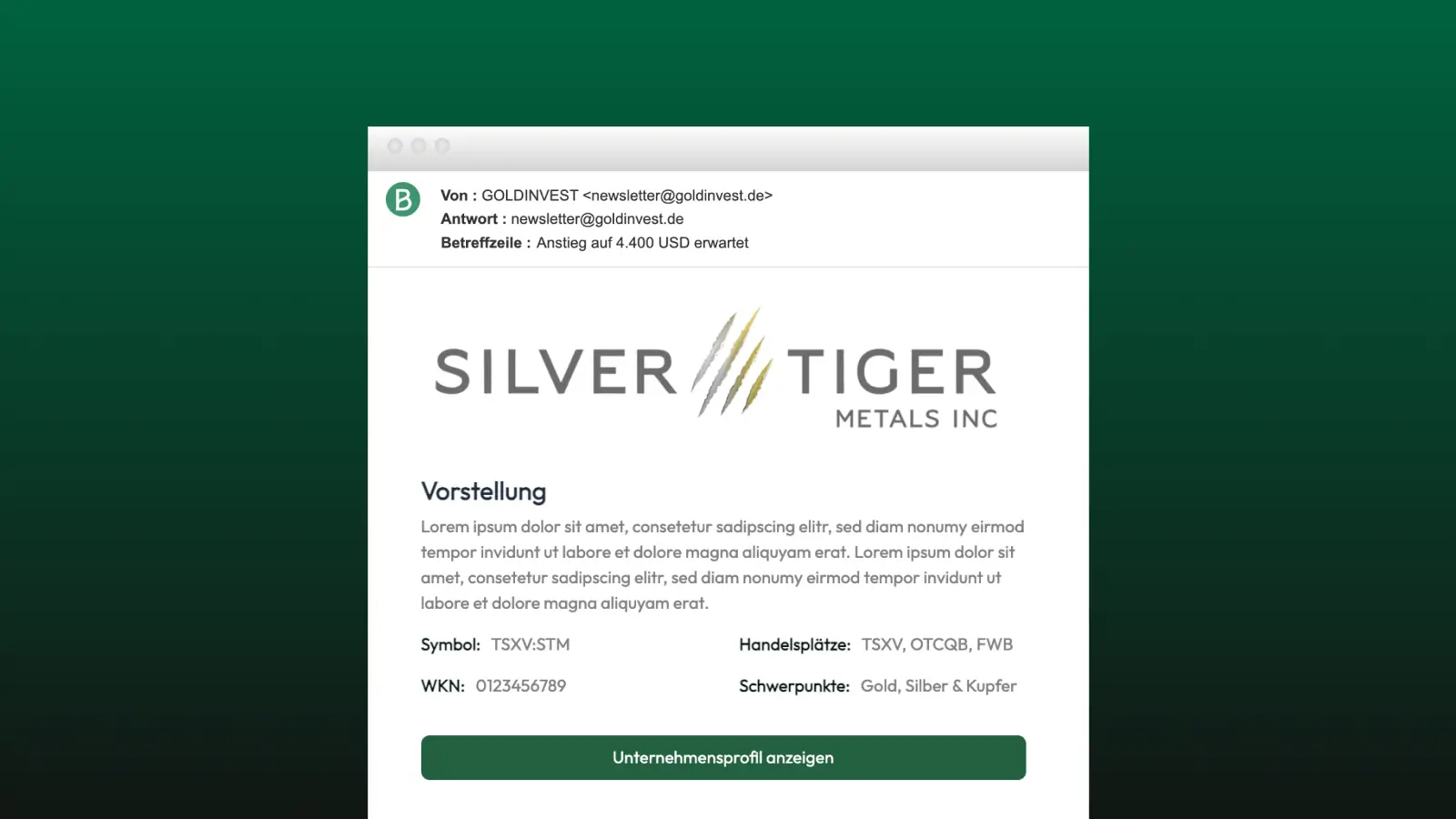 Aktienvorstellung